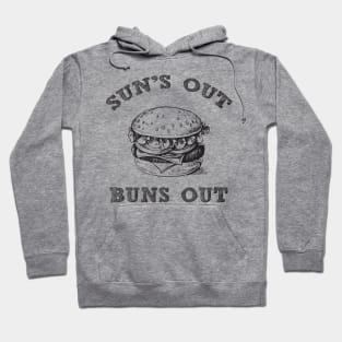 Sun´s out buns out summertime vibes shirt Hoodie